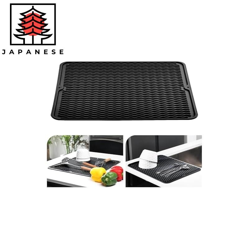 【Direct from JP】Silicone Sink Mat - Kitchen & Dining Accessories