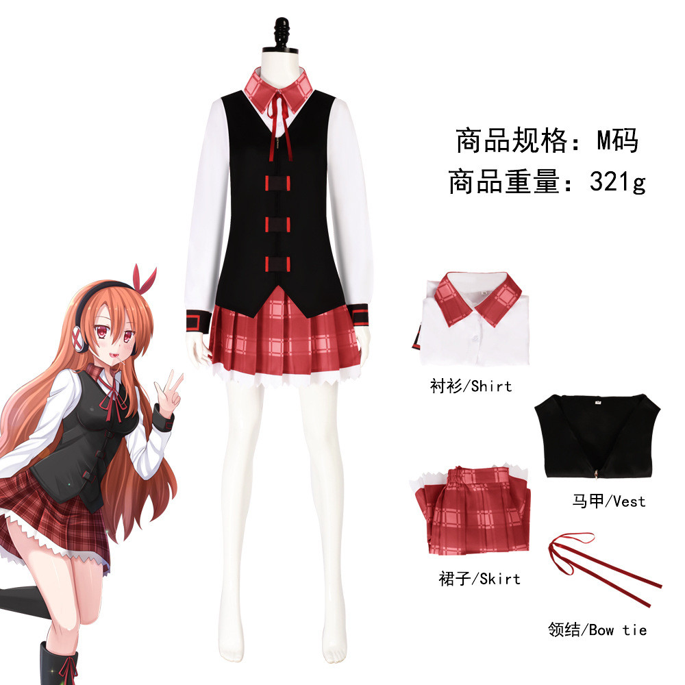 Halloween Sản phẩm mới Anime Cut Akame ga Kill Chelsea Cosplay Trang phục Akame ga Kill Trang phục c