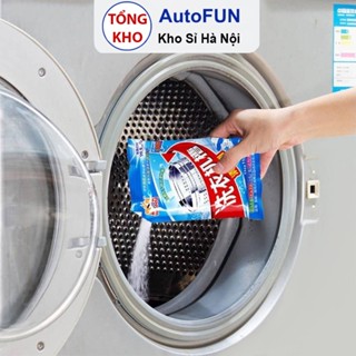 SET 10 Gói Lớn Tẩy Vệ Sinh Lồng Máy Giặt 110Gr - Diệt Khuẩn, Tẩy Sạch Chất Cặn, Mảng Bám, Ẩm Mốc Hiệu Quả