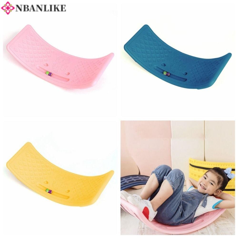 Bảng cân bằng trẻ em NBANLIKE, Cải thiện sự phối hợp cân bằng cơ thể Bảng điều khiển trẻ em, Bảng tập Yoga ổn định xoắn Không dễ biến dạng Bảng tập thể dục an ninh Đồ chơi trẻ em