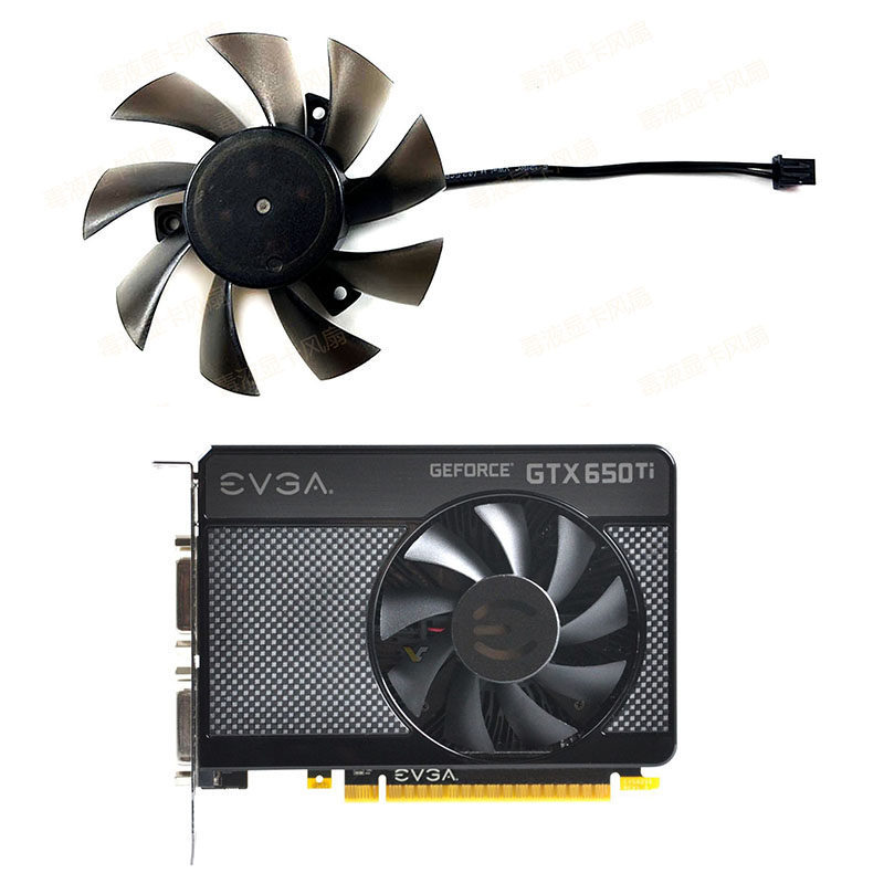 Quạt làm mát Card đồ họa EVGA / EVGA Technology GTX650 GTX650TI T128015Giao diện SH 2 chân
