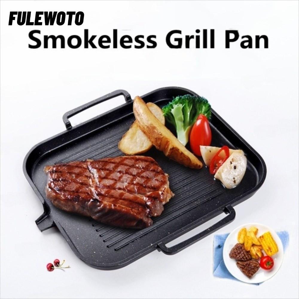 Chảo nướng BBQ FILEWOTO, Chảo nướng kiểu Hàn Quốc dễ dàng làm sạch, Chảo nướng kiểu Hàn Quốc, Chảo n