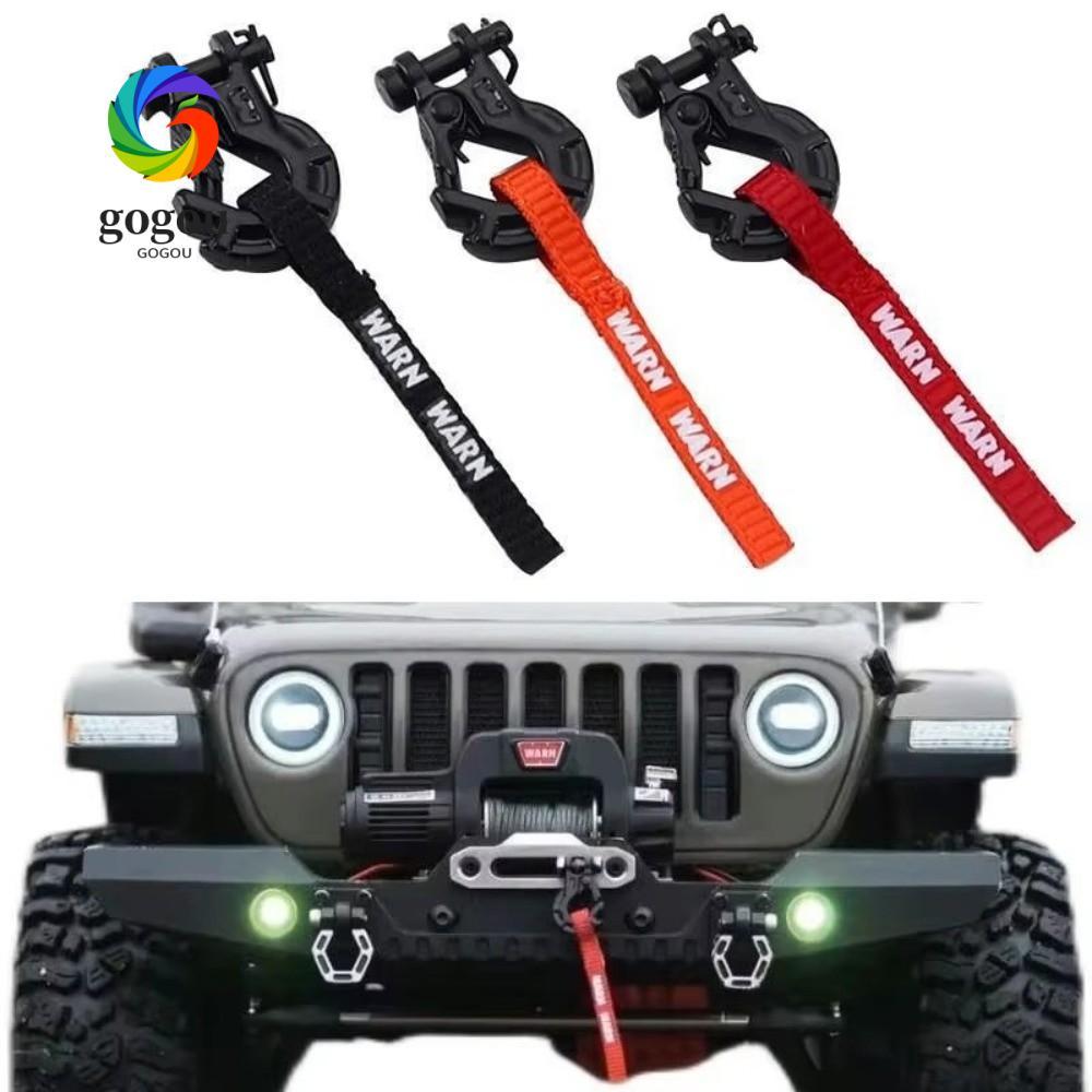 Móc tời RC GOGOU, Dây kéo tời tỷ lệ 1 / 10 Thẻ dây đeo kéo tời, Thiết kế trang trí hạng nặng Nâng cấ