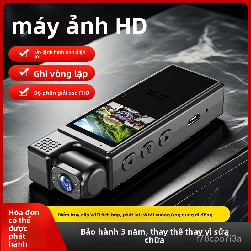 Camera hành trình xe máy Bobu L9 mini cầm tay độ nét cao chống nước máy quay thể thao phượt ngoài tr
