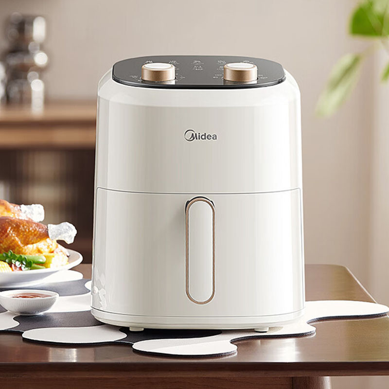 Nồi chiên không dầu đa chức năng Midea dành cho gia đình4.5L Nồi chiên điện dùng để chiên khoai tây 