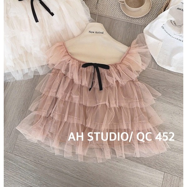 Áo Kiểu Tầng Nơ QC Mieo Clothing A3670