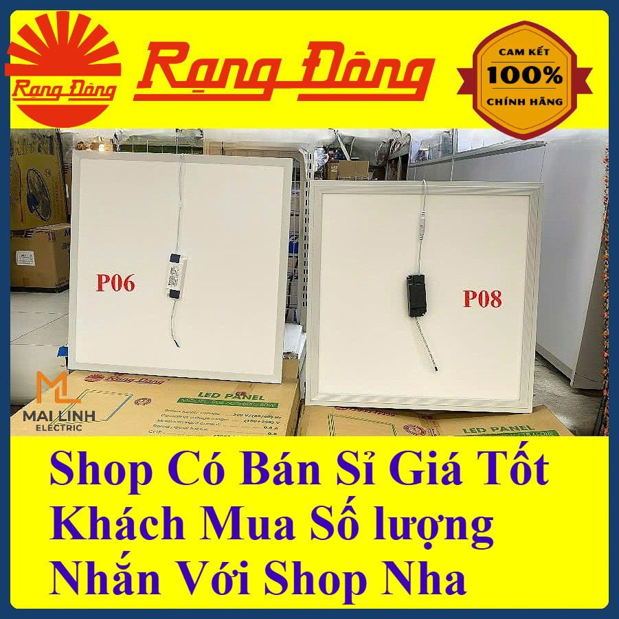 (Rạng Đông) Tấm Đèn Led Panel lớn 60x60cm 50W Ánh sáng trắng (600x600mm) -Giao xa -Hàng mới bảo hành