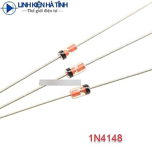 [150 CHIẾC] Diode 1N4148 DIP 100V 4nS 450mA - CH18