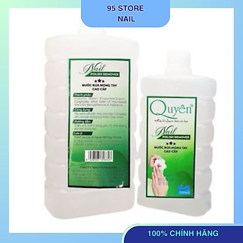 Axeton lau móng Quyên cao cấp chính hãng