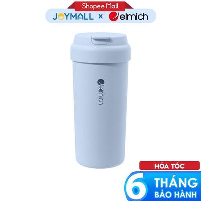 Ly Giữ Nhiệt Inox 304 Elmich EL1049 550ml, Hàng Chính Hãng, Đế Silicone, Quai Xách Tiện Lợi-JoyMall