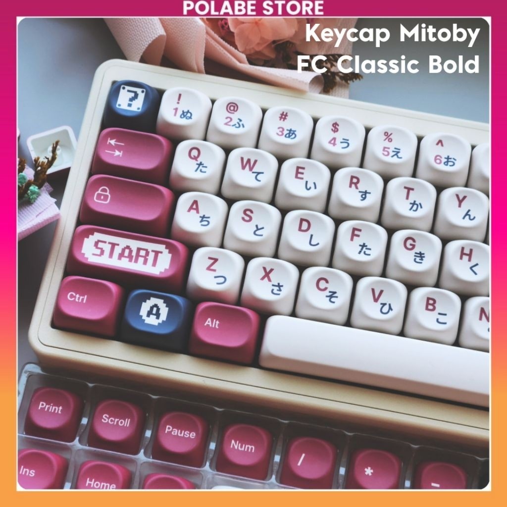 Keycap Mitoby FC Classic Bold Stab C3 bàn phím cơ Stabilizer Screw-in bàn phím - Mitoby Store