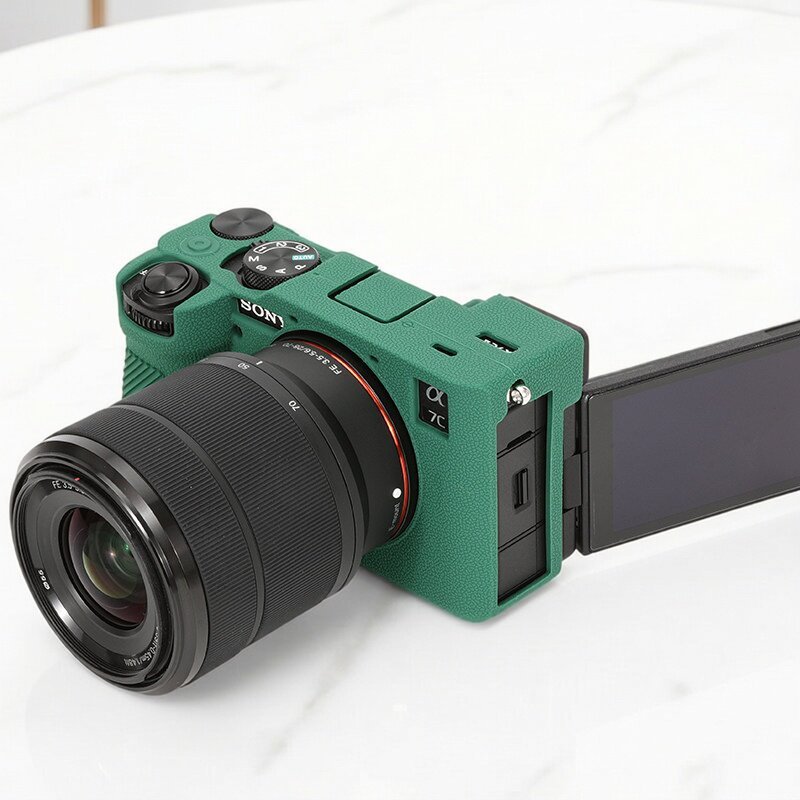 Thích hợp cho Túi đựng máy ảnh Sony Sony A7C2 a7c2 Vỏ bảo vệ silicon thế hệ thứ hai 7cr Vỏ bảo quản 