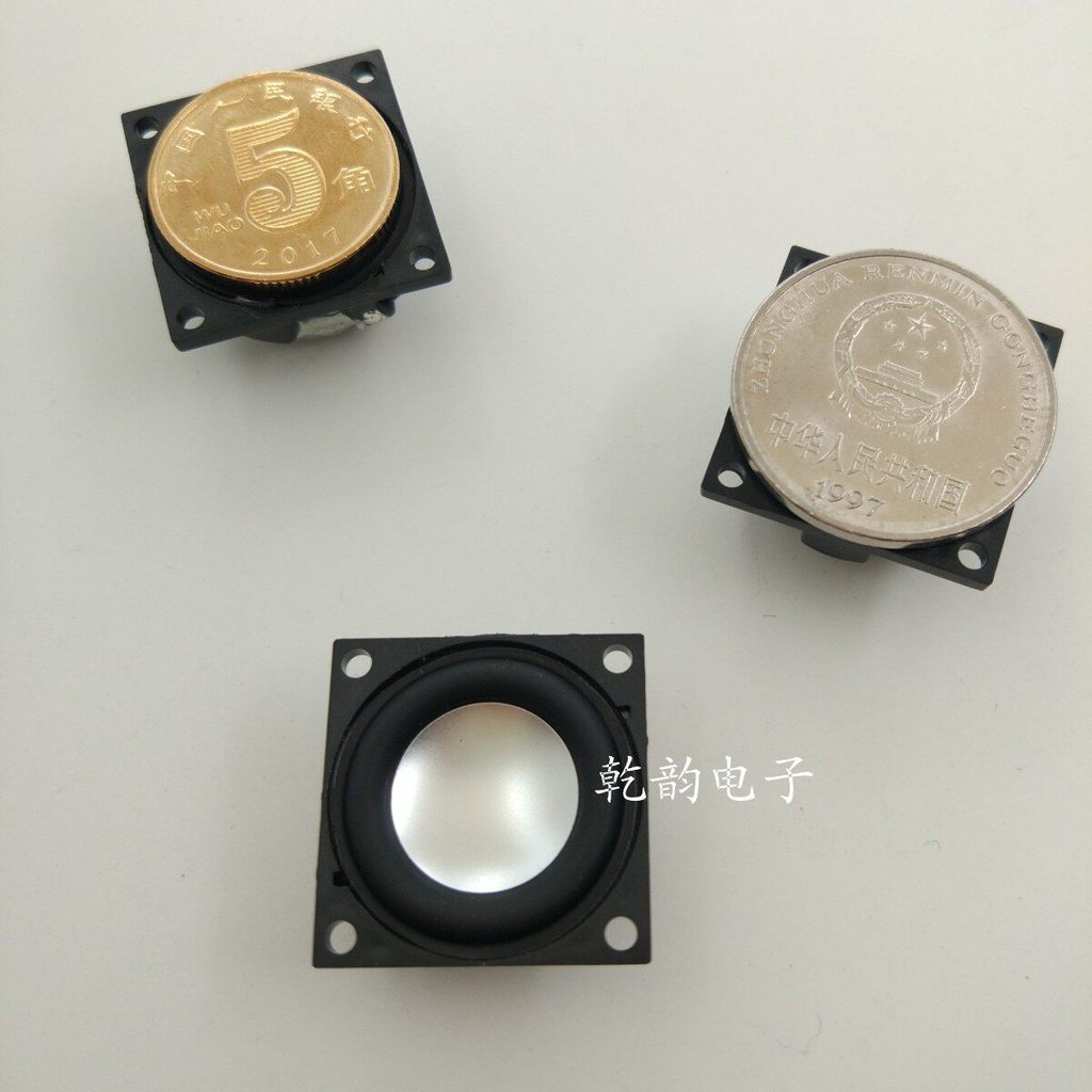 23mm 4 Euro 2w Watt 8 Euro Full Tần Số Vuông MP3 Walkman Mini Loa Âm Thanh Loa Mini Loa