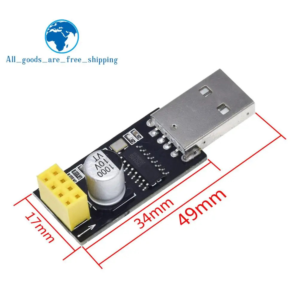 0221 Module USB Adapter Wifi ESP8266 UART ESP-01