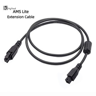 KgYewl Cho Bambu Lab AMS Lite 0.5M / 1M Cáp Nối Dài 4 Chân Cho Bambulab A1 / A1mini 3D Phần Máy In Dây Nối Dài Mới
