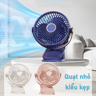   Quạt 50 Giờ Liên Tục  Quạt tích điện để bàn kẹp bàn kẹp xe đẩy quạt mini 22000mAh 50 giờ liên tục Có đèn 