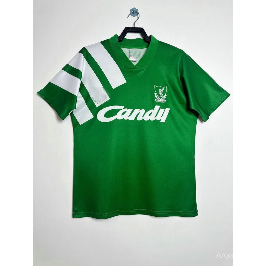 Retro: Áo bóng đá nam sân nhà và sân khách Liverpool 1992