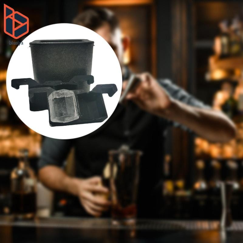 Blesiya Máy Làm Đá Viên Khay Nhẹ Sáng Tạo Thực Phẩm Tủ Đông Khay Nhanh Đóng Băng Dễ Dàng Phát Hành Bóng Dụng Cụ DIY Maker