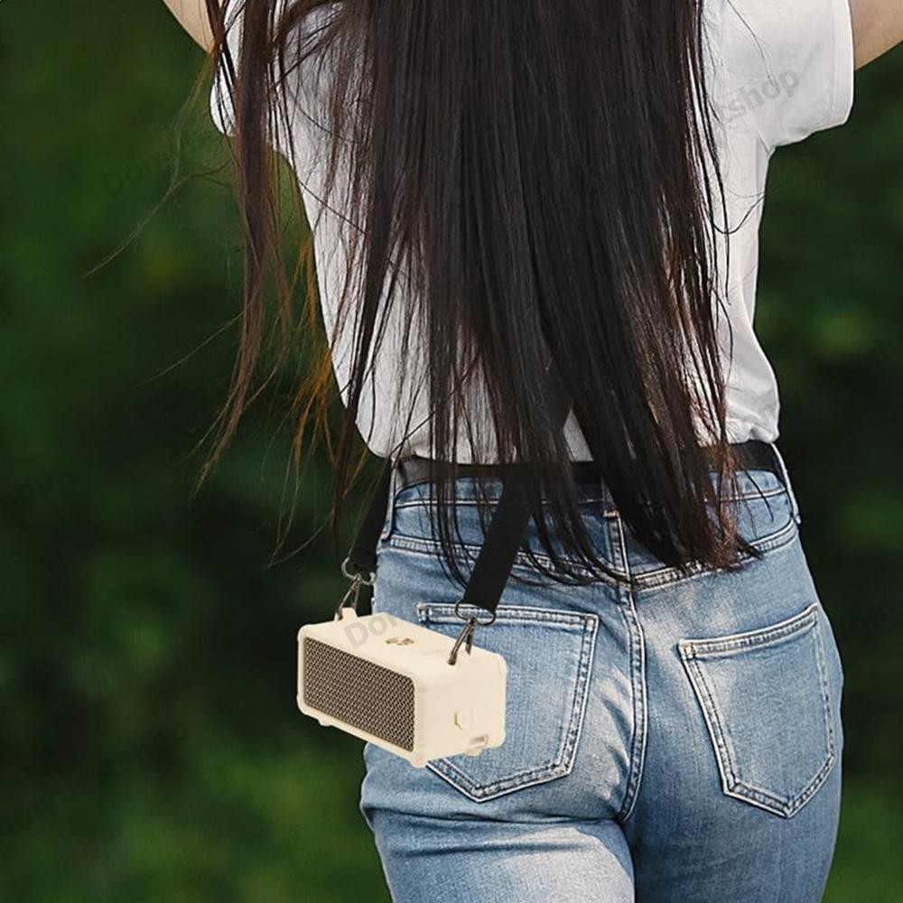 Vỏ bảo vệ loa có dây đeo vai Vỏ silicon Vỏ thay thế loa chống rơi cho loa BT di động Marshall Embert