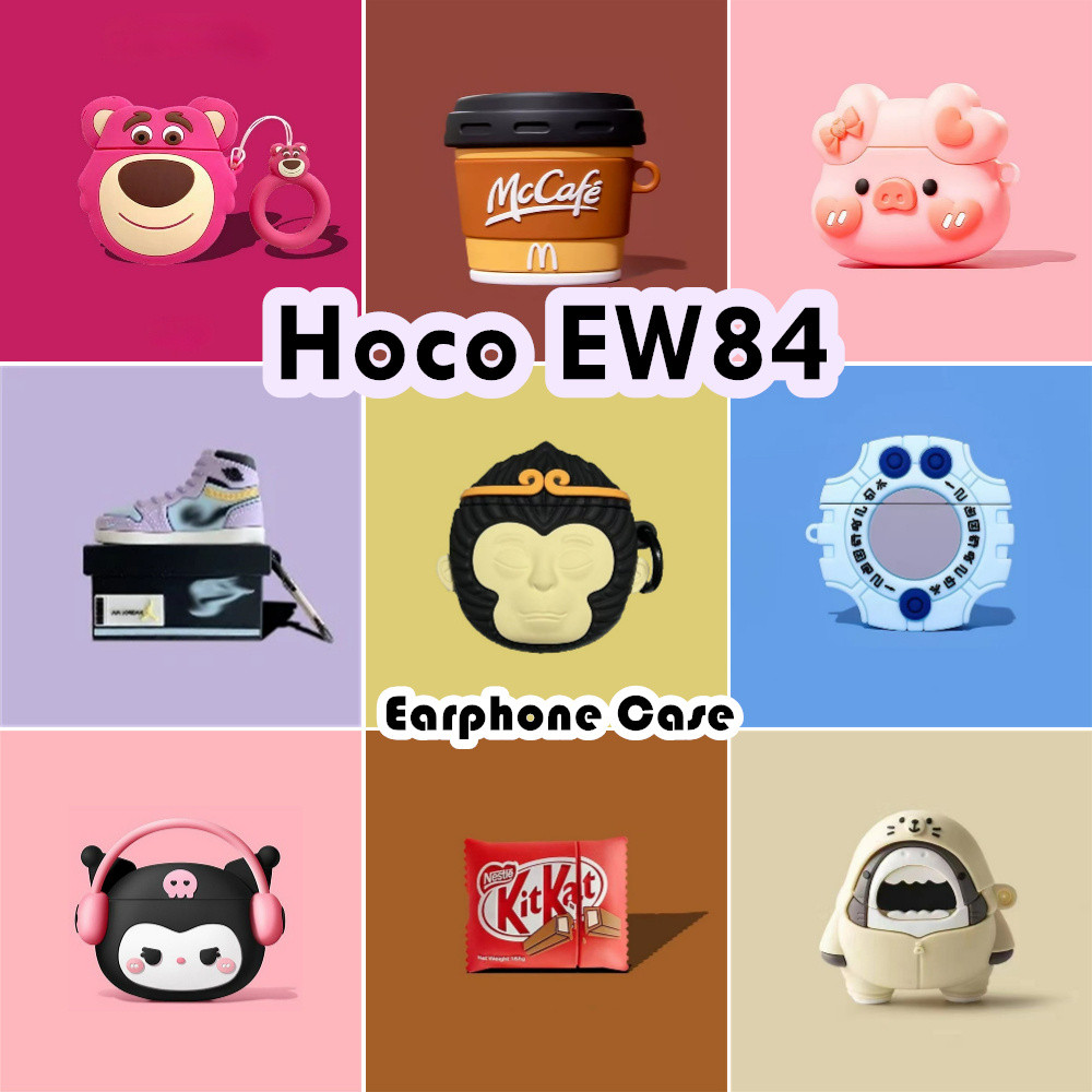Hàng có sẵnDành Cho Hoco EW84 Ốp Lưng Sáng Tạo Hoạt Hình Silicon Mềm Vỏ Tai Nghe Vỏ NO.1