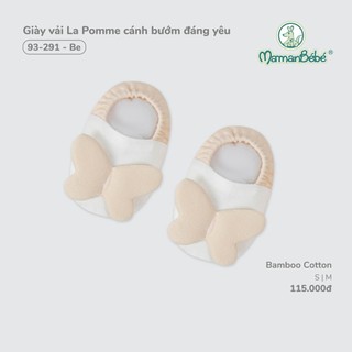 Giày vải La Pomme cánh bướm đáng yêu - Sợi Bamboo Cotton mềm mại, hỗ trợ kháng khuẩn – Bé gái