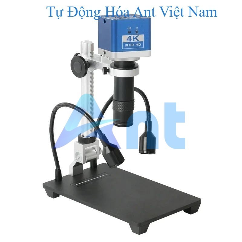 Eakins 24MP 4K 2K 1080P 60FPS HDMI USB Type C Electronic Video Microscope Camera 1X-130X Zoom C-Moun