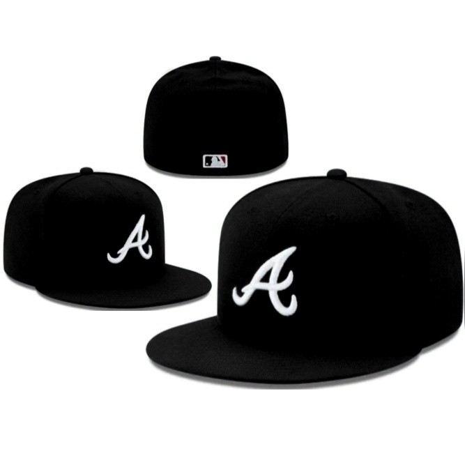 MLB Atlanta Braves 59FIFTY Basic Stitch Unisex Baseball Cap