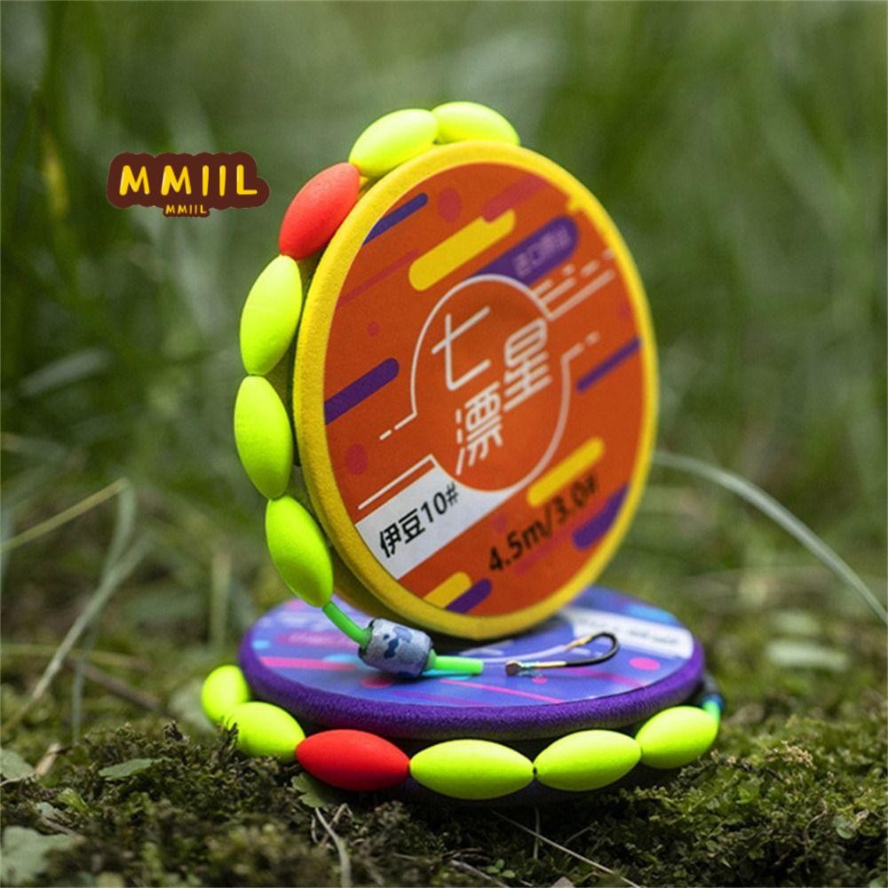 HIFUN Dây Câu Thép Carbon, Phao và Móc Invisible Fishing Line Set