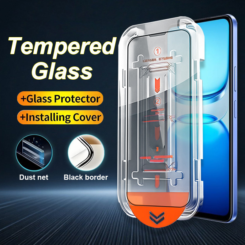 Dành Cho Vivo IQOO Z10x Kính Cường Lực Bảo Vệ Toàn Diện Cho Vivo IQOO Z10 Z10X Z9 Turbo Pro Lite Z9X