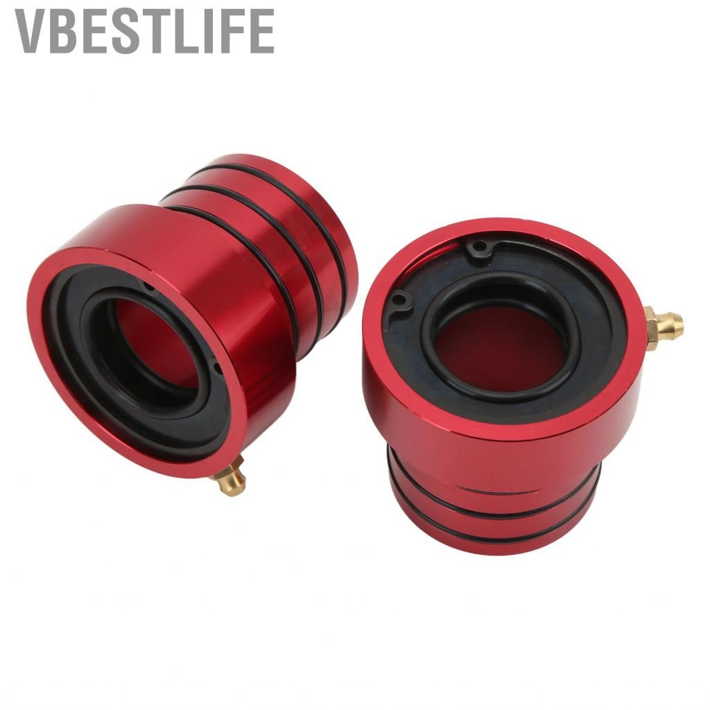 VBESTLIFE ARAMOX AXLE AXLE TUBE SEAL KIT 2PCS phôi cảm nhôm thay thế oxy hóa cho Cherokee TJ (màu đỏ