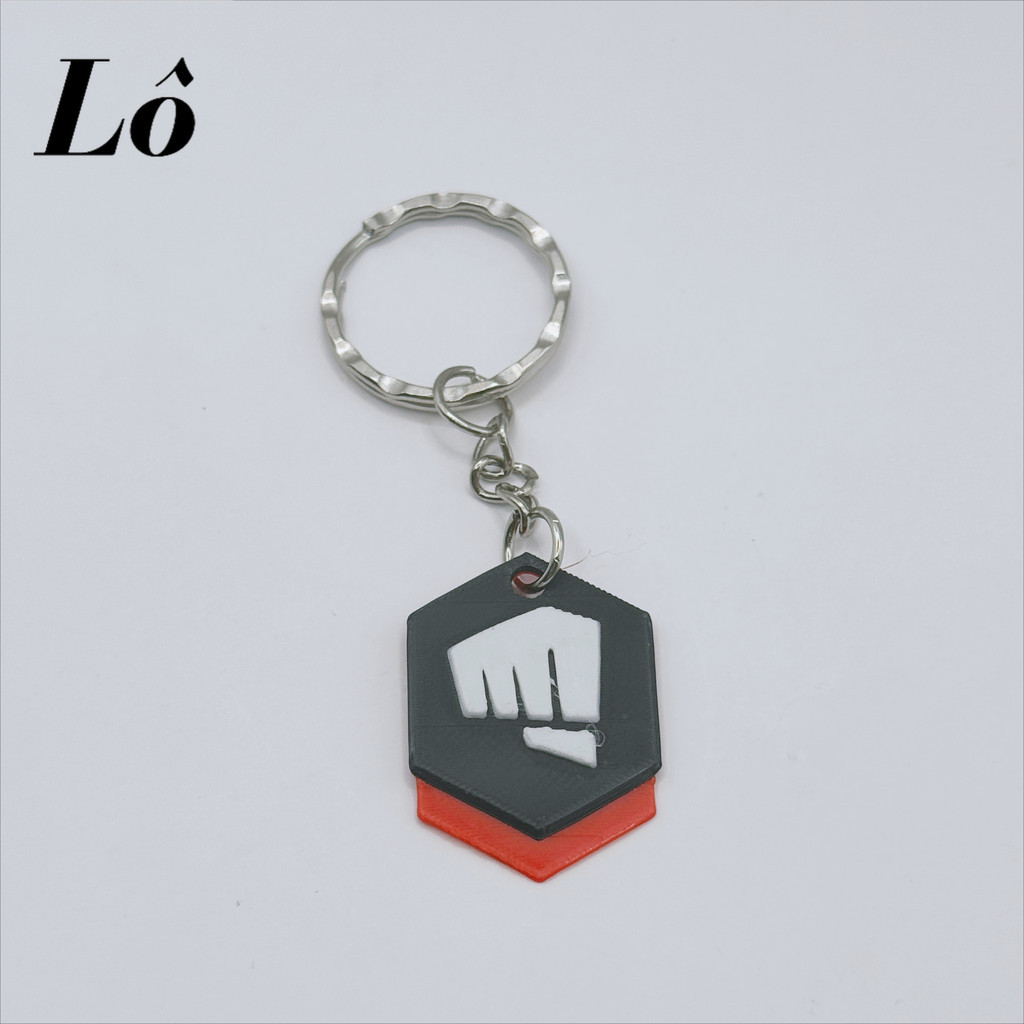 Móc Khoá Riot Buddy 3D – Biểu Tượng Game Thủ Riot Games valorant