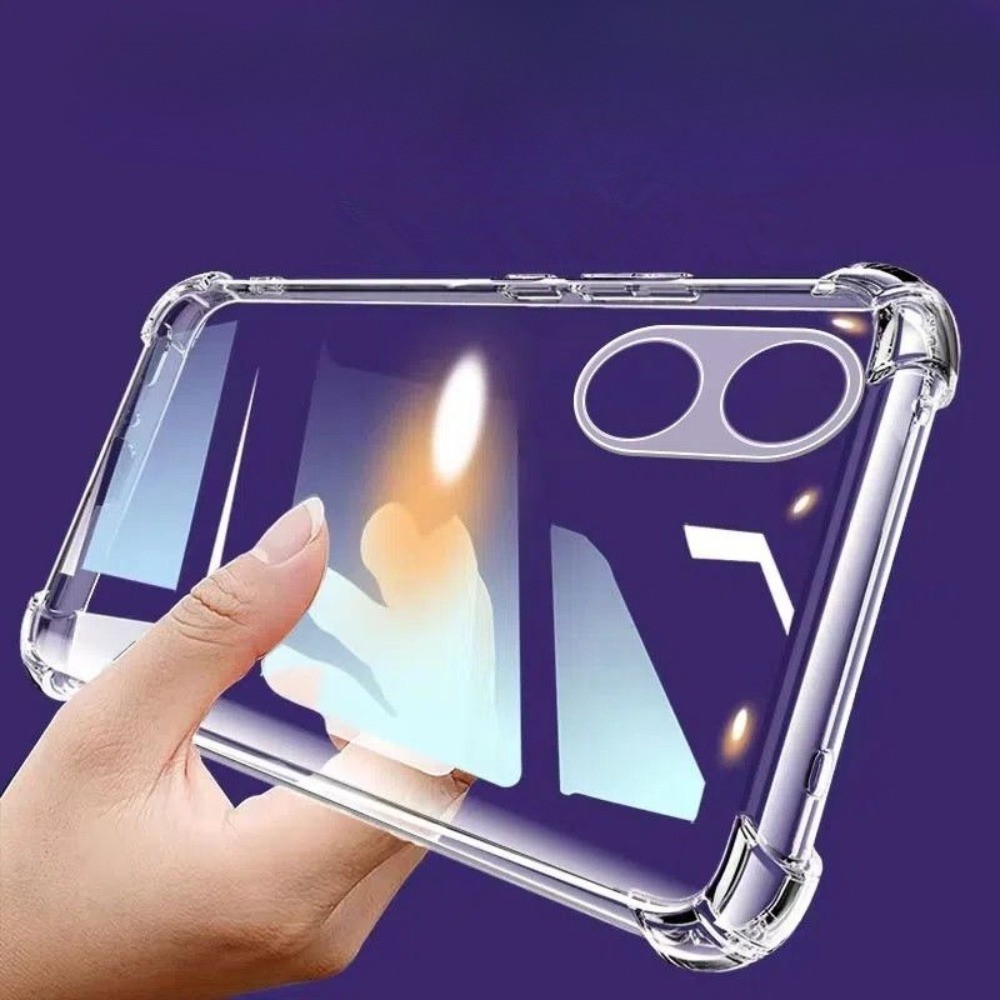 Dành Cho OPPO A58 5G A58 4G Ốp lưng OPPO A78 5G A78 4G Trong Suốt Silicon Mềm TPU Chống Sốc Siêu Mỏn