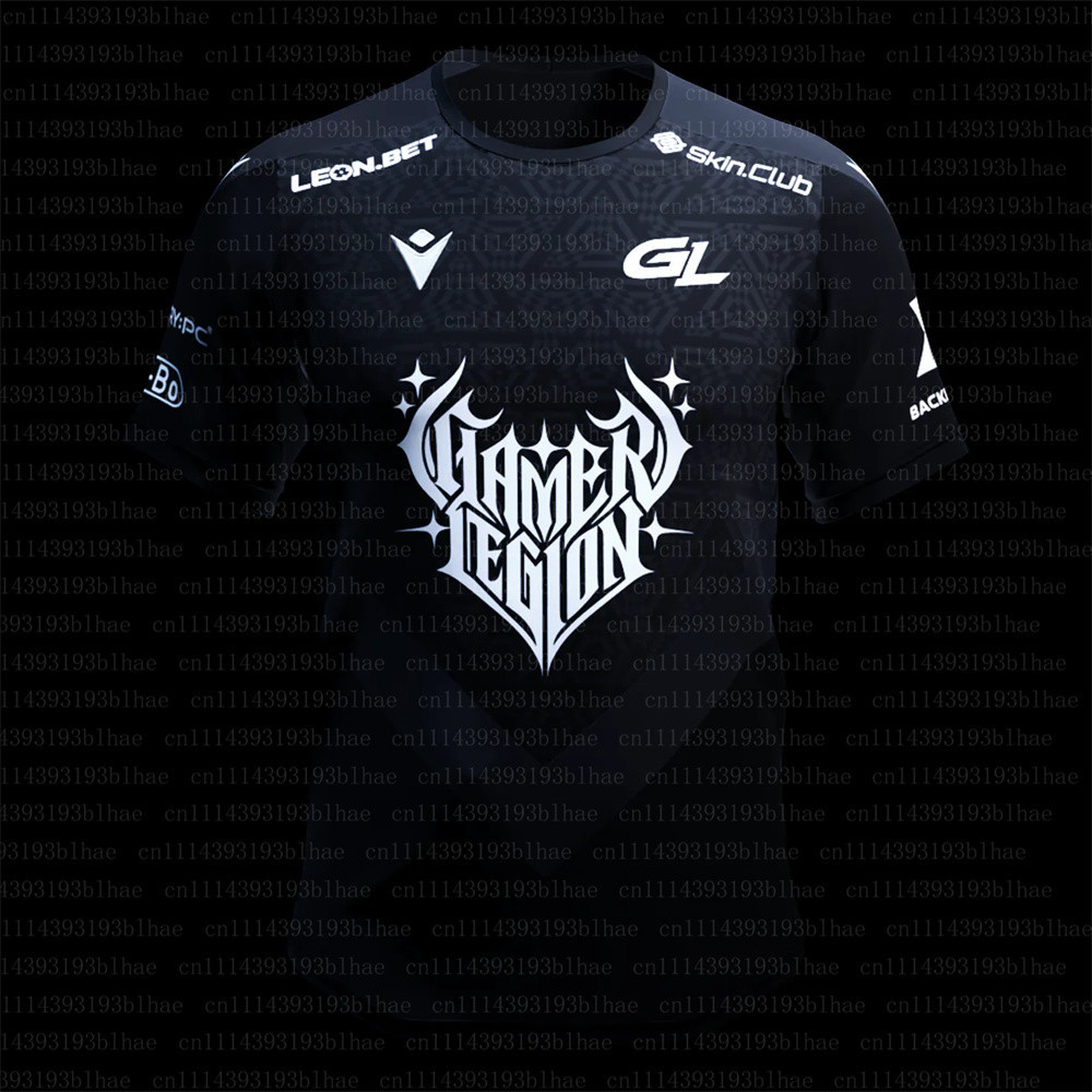 Thiết bị thể thao điện tử GamerLegion 2026 CS2 Team Jersey Pro League Jersey Áo tùy chỉnh ID Jerseys