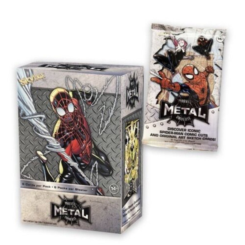 2022 ud Spiderman blastetr Marvel Metal Universe Spiderman UD