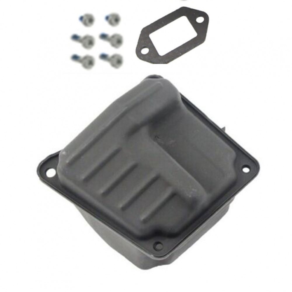 [DOLLDOLL-VN]Muffler Exhaust Fit 1128 140 6 × Bolts For STIHL MS440 Muffler 044 046