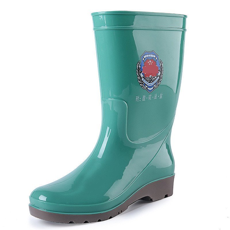 3531Women's mid-calf rain boots1610Work protective rain boots, labor protection equipment, three-pro