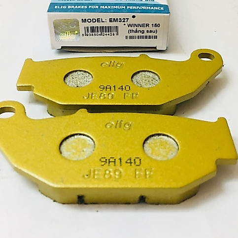 Má phanh, Bố thắng đĩa sau cho xe Winner 150, Winner X. Chính hãng Elig (1 bộ) 970089
