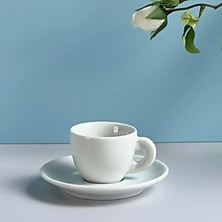 Ly sứ Ancap espresso Edex 60ml_Đĩa sứ Ancap espresso Edex