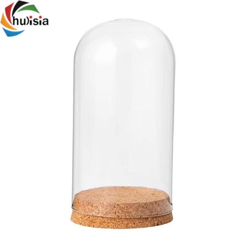 Chulisia Glass Dome Display Cloche Bell Jar Display Dome Case cho văn phòng đám cưới tại nhà
