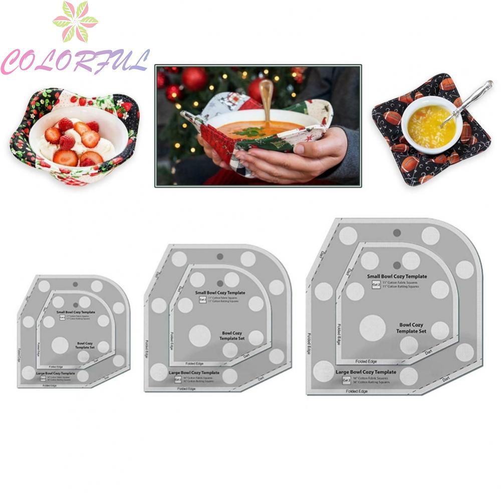 Template Ruler DIY Patchwork Ruler Template Microwave Holders For Sewing