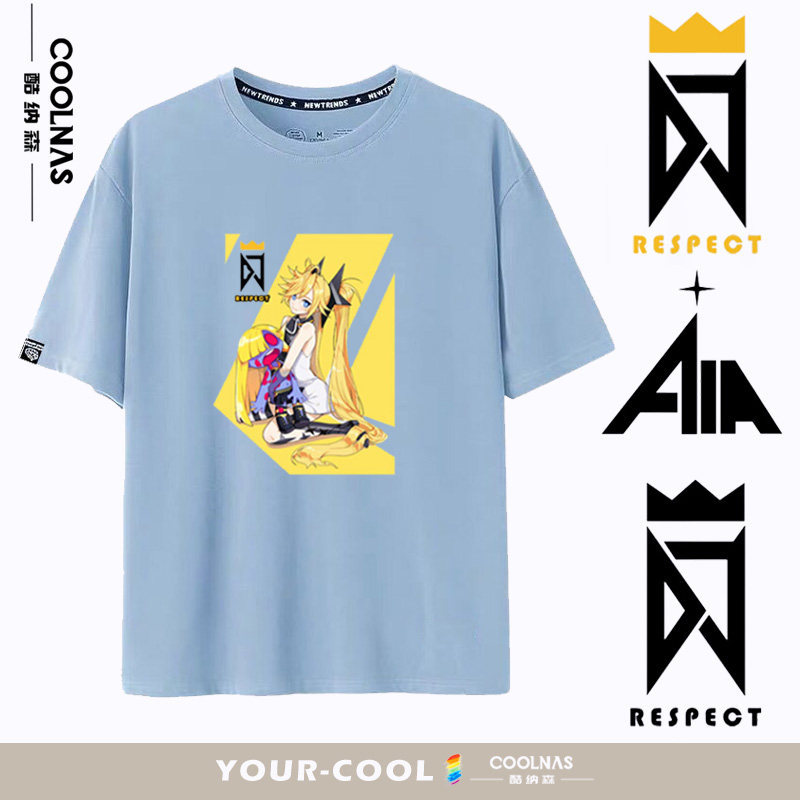 2026 Hàng có sẵn Phong cách mới DJMAX Tribute to Music Game Ngoại vi Áo thun ngắn tay nam thanh niên