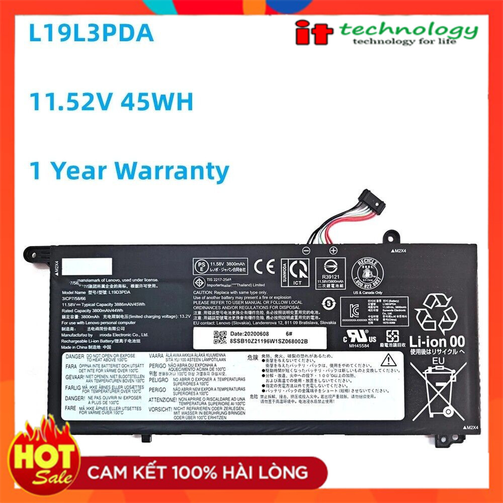 Pin Lenovo Thinkbook 14 15 G2 Itl Are Thinkbook 14 15 G3 L19C3PDA L19D3PDA L19L3PDA L19M3PDA