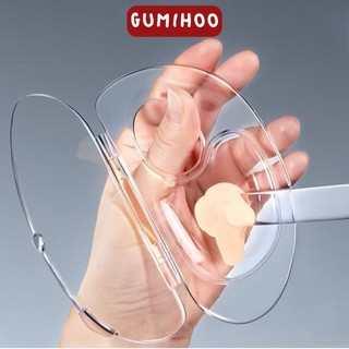  Khay trộn Kem Nền trong suốt kèm que trộn có nắp đậy dụng cụ hỗ trợ makeup chuyên nghiệp Gumihoo1 