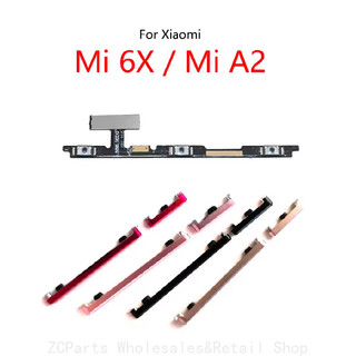 Nút Flex Âm Lượng Nguồn Cho Mi A2 / 6X Nút Bên Cáp Mềm Trên Nút Tắt Xuống