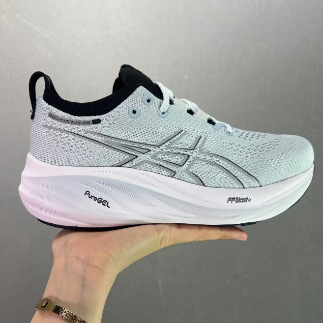 Giày chạy bộ nam Asics Gel-Nimbus 26 Gel-Nimbus 25 Giày thể thao đệm nhẹ