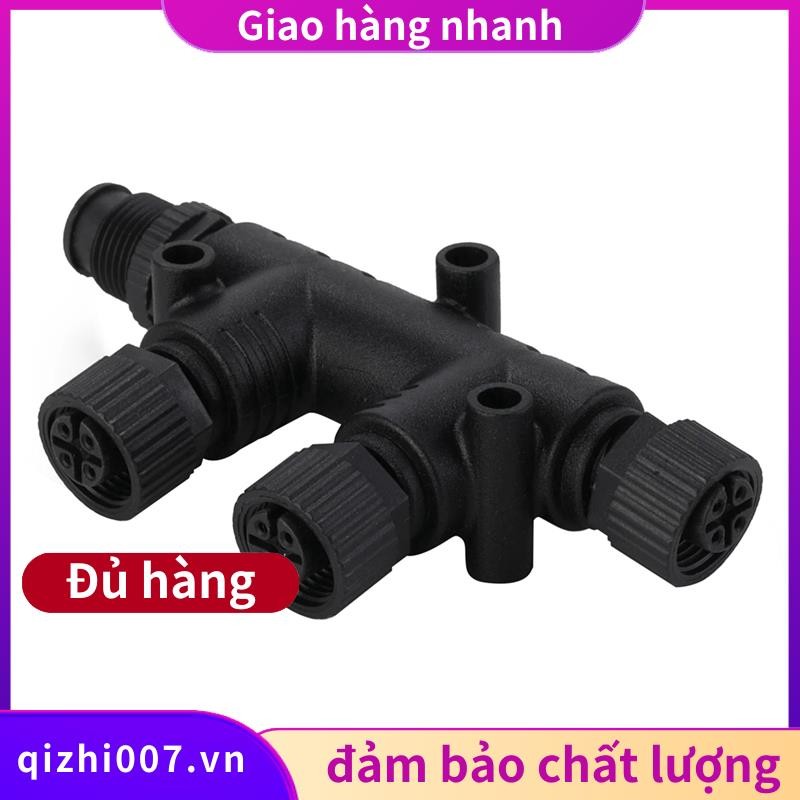 Đầu nối NMEA 2000 T 4 cổng 5Pin Chủ đề IP67 NMEA 2000 (N2k) (Tee) Đầu nối T cho phụ kiện thay thế 1 