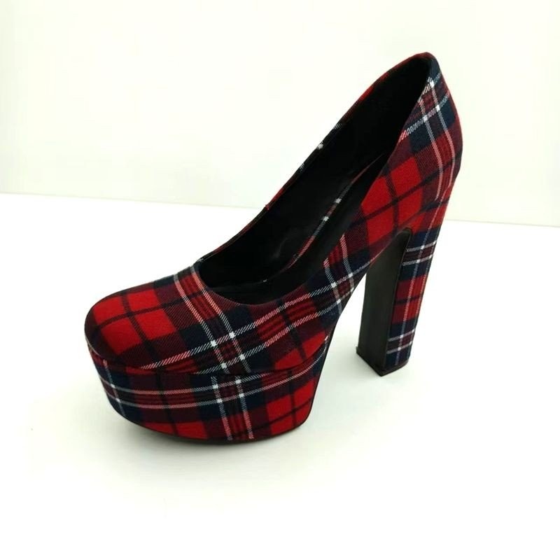 Large Size High Heels15cm Shallow Mouth Single Shoes New Style Super High Heels T Fashion Show