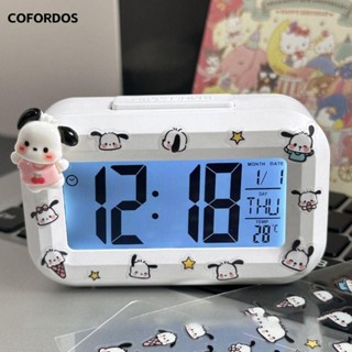 Đồng hồ kỹ thuật số LED COFORDOS, Phim hoạt hình có đèn ngủ Đồng hồ báo thức ngoài hành tinh, Kawaii Crayon Shin-chan Đồng hồ để bàn Mini dễ thương Phòng ngủ Đồ trang trí đầu giường