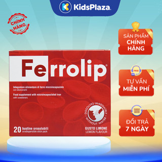   M4  Sắt sinh học Ferrolip 20x1.8g cho mẹ bầu và sau sinh - chính hãng KidsPlaza 