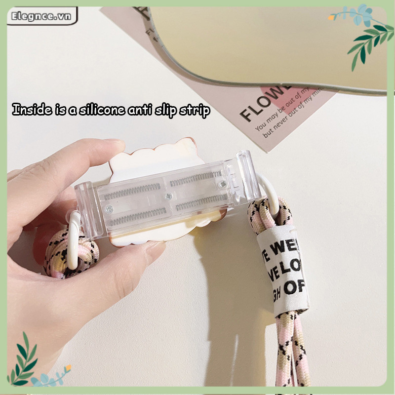 【Elevn】Dây đeo điện thoại hoạt hình thời trang dệt chéo Có thể đeo chéo dây đeo vai | BigBuy360 - bigbuy360.vn